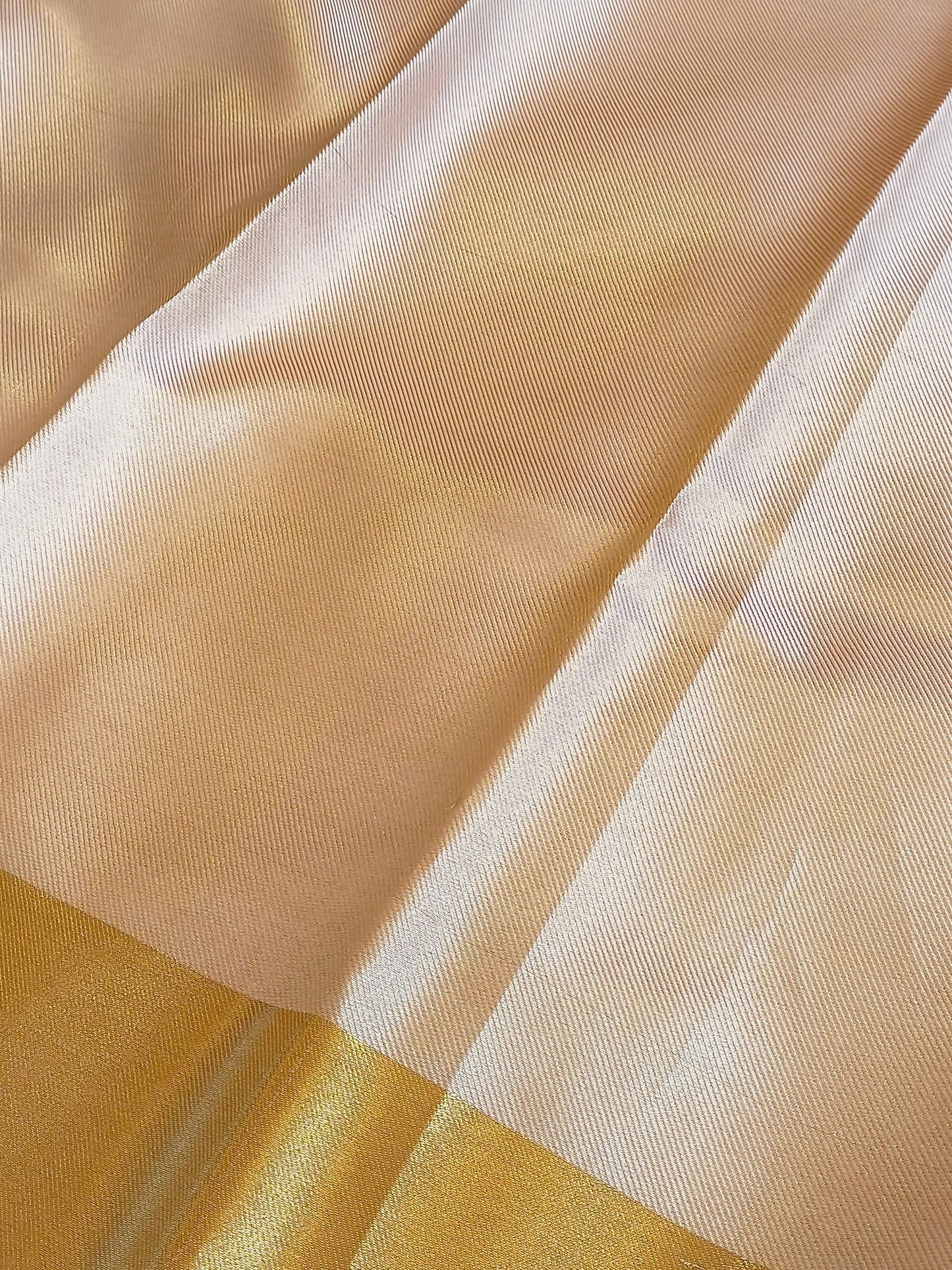 Nita Ambani Inspired Orange Tissue Silk Saree
