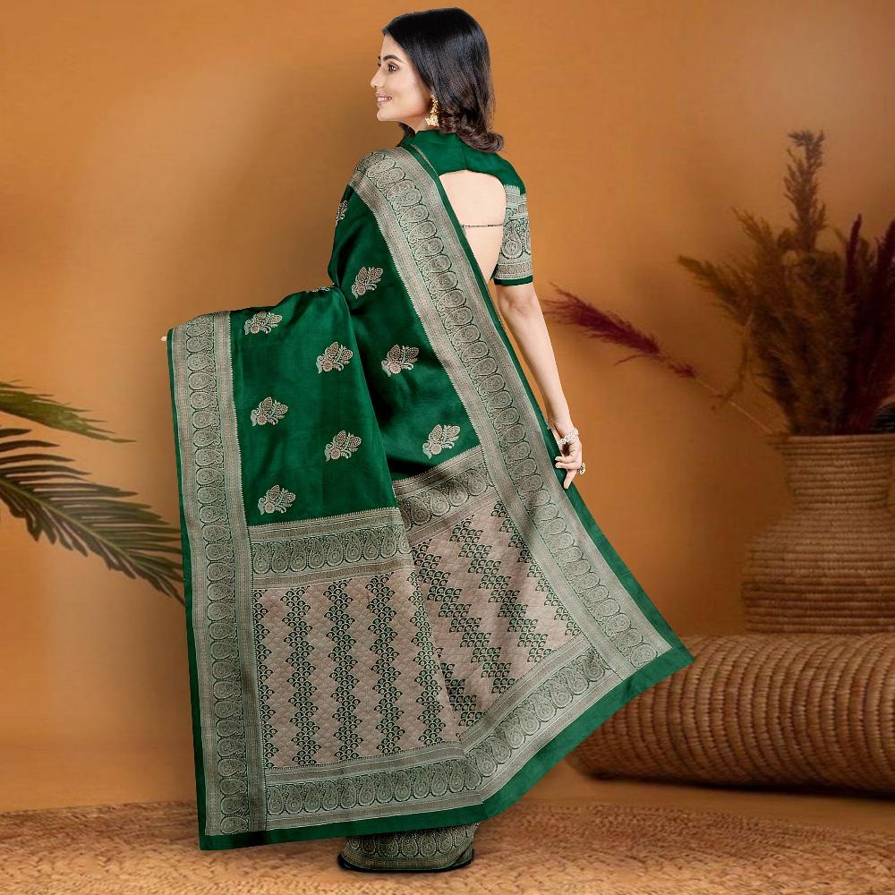 Shop Banarasi silk saree for parties