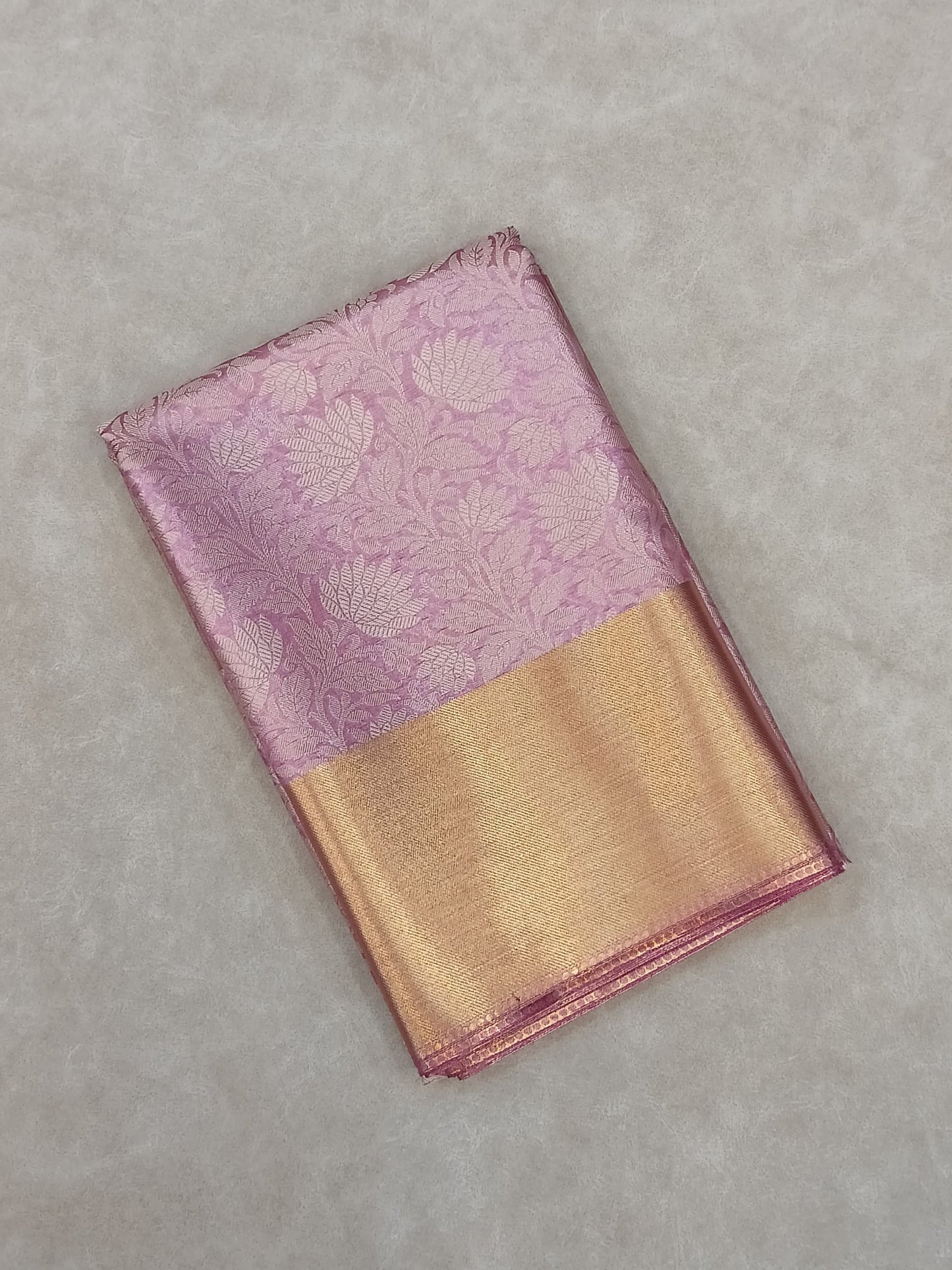 Nita Ambani Inspired Pink Tissue Silk Saree