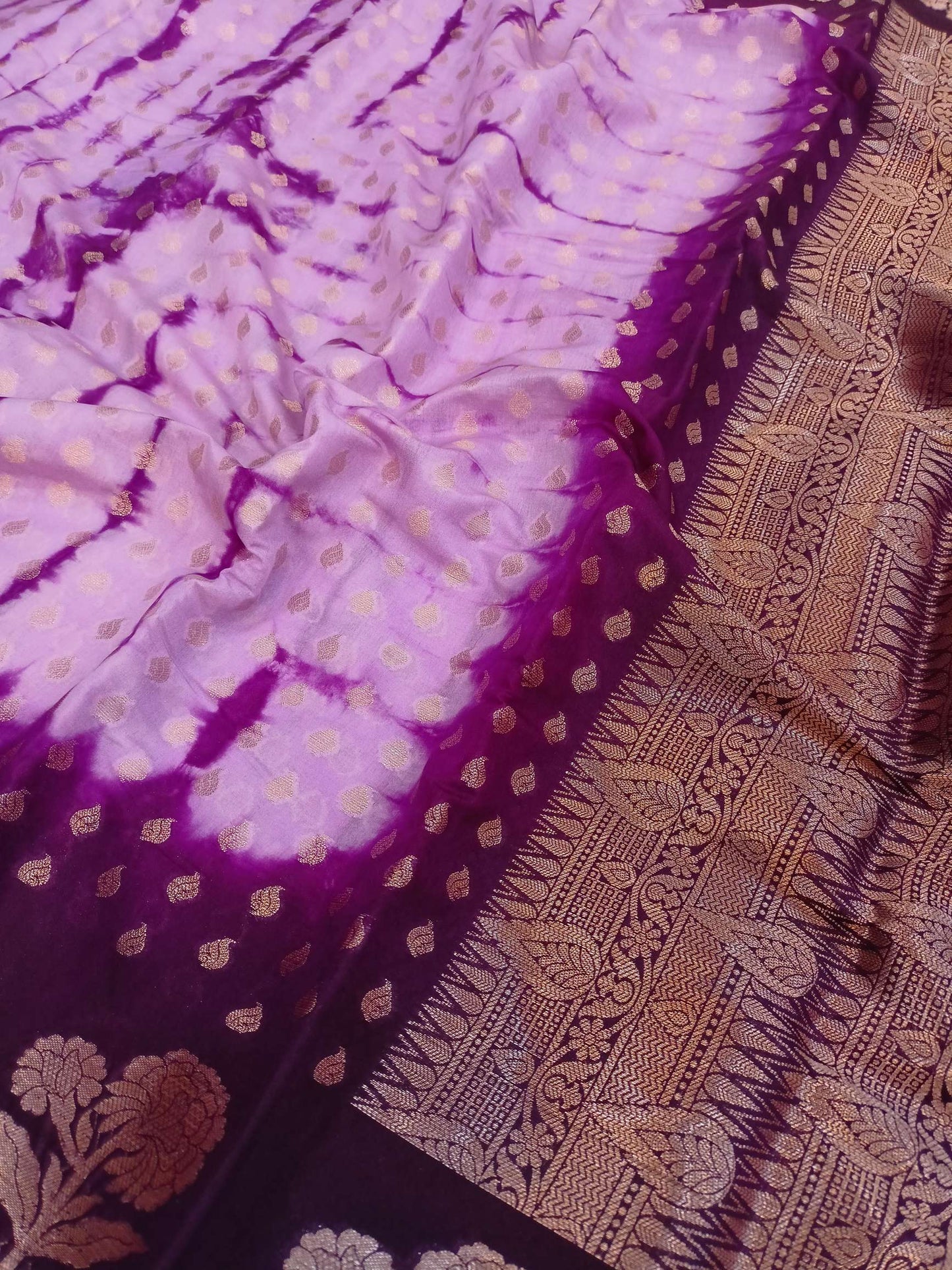 Purple Raw Mango Silk