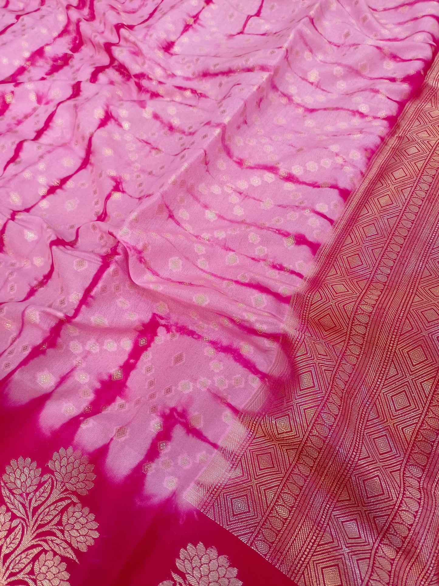 Cherry Pink Raw Mango Silk