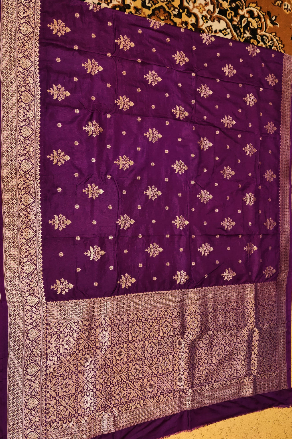 purple dola flat open