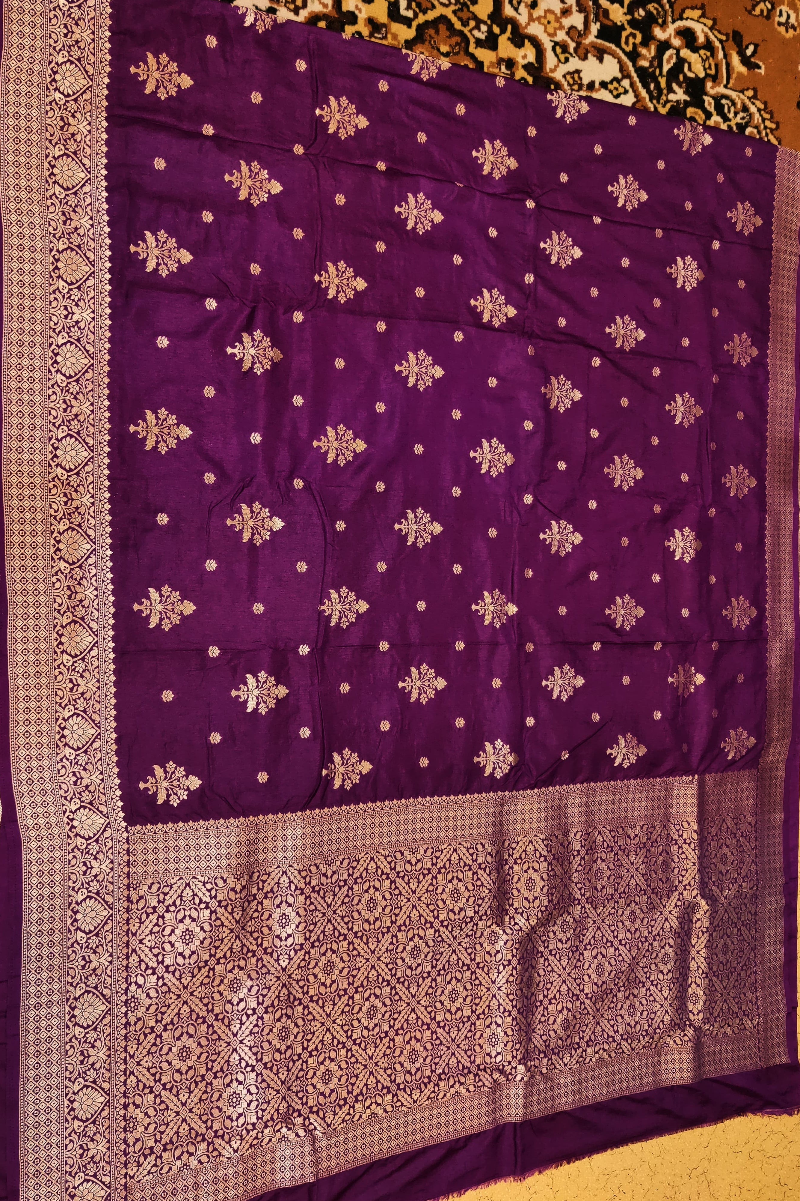 purple dola flat open