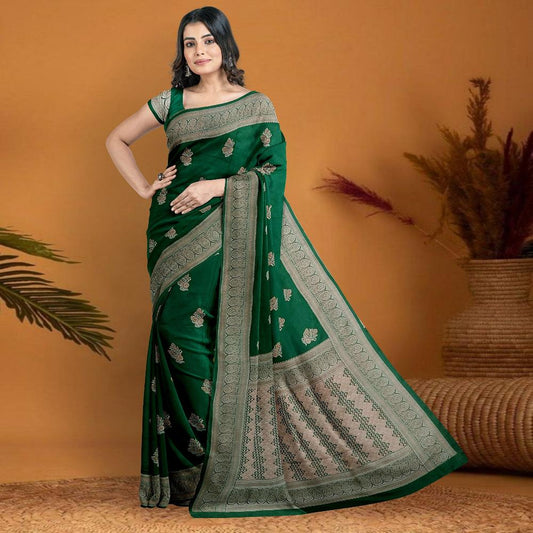 Best Banarasi Dola Silk saree for festivals