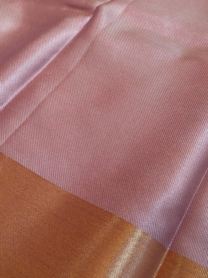 Nita Ambani Inspired Pink Tissue Silk Saree